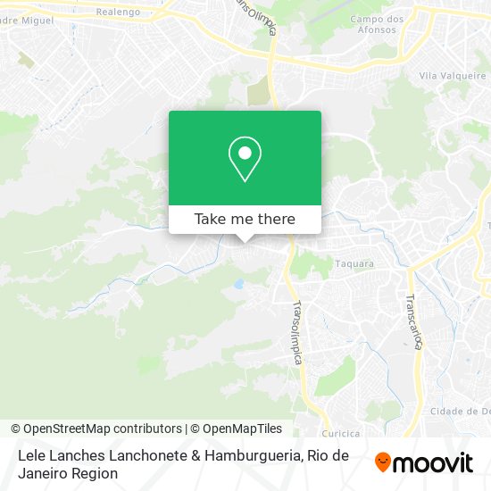 Lele Lanches Lanchonete & Hamburgueria map