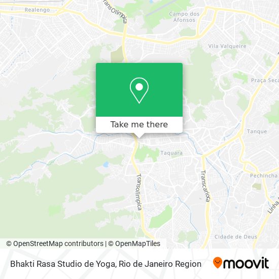 Bhakti Rasa Studio de Yoga map