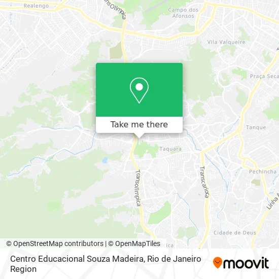 Centro Educacional Souza Madeira map