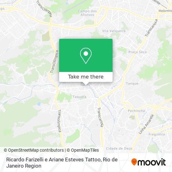 Ricardo Farizelli e Ariane Esteves Tattoo map