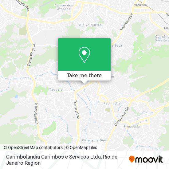 Mapa Carimbolandia Carimbos e Servicos Ltda