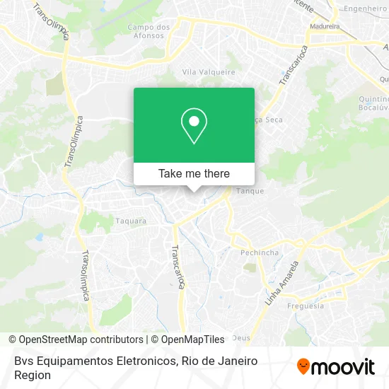 Bvs Equipamentos Eletronicos map