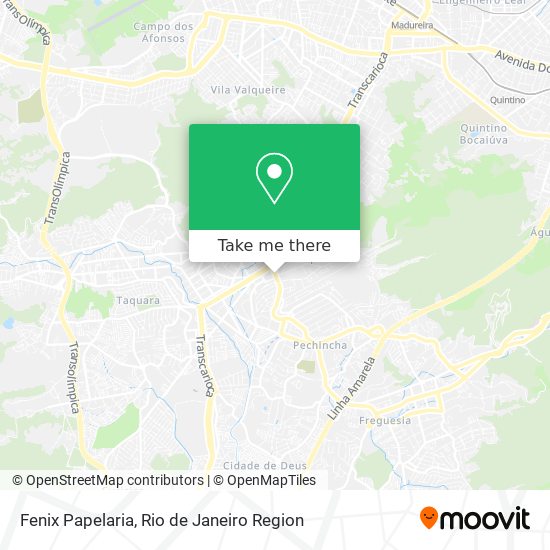 Fenix Papelaria map