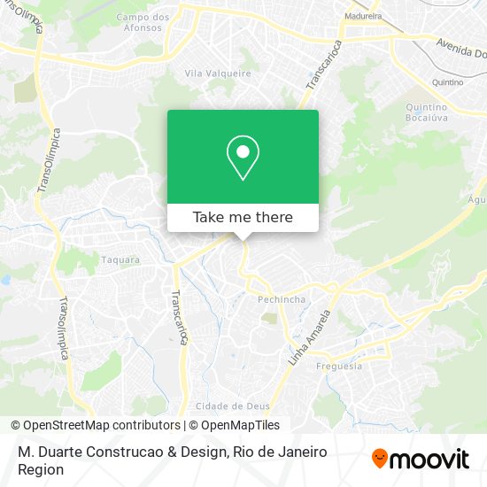 M. Duarte Construcao & Design map