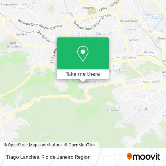 Tiago Lanches map