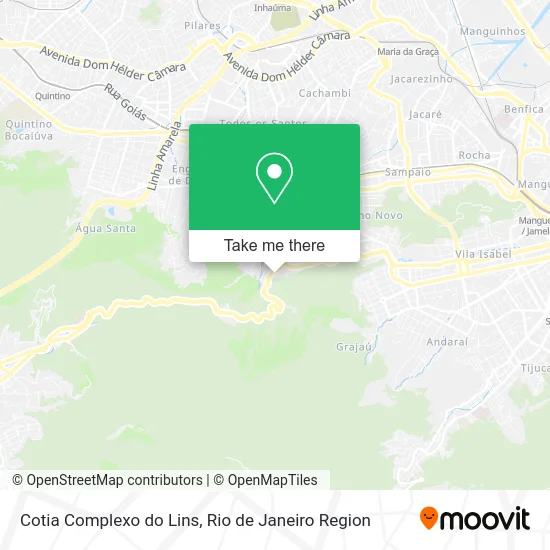 Cotia Complexo do Lins map