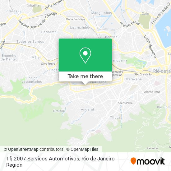 Mapa Tfj 2007 Servicos Automotivos