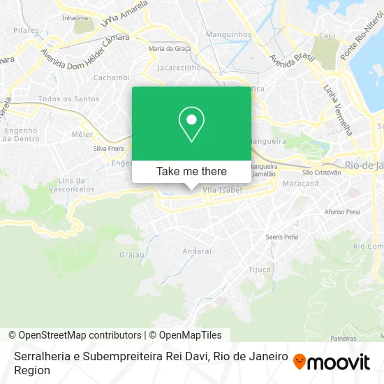Serralheria e Subempreiteira Rei Davi map