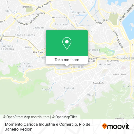 Momento Carioca Industria e Comercio map