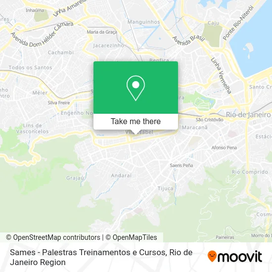 Sames - Palestras Treinamentos e Cursos map