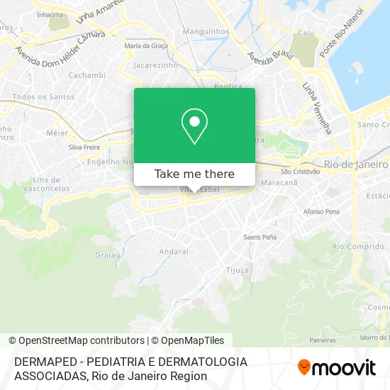 DERMAPED - PEDIATRIA E DERMATOLOGIA ASSOCIADAS map