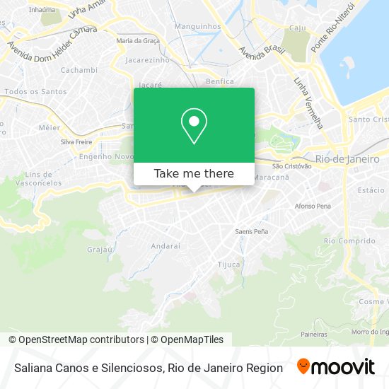 Mapa Saliana Canos e Silenciosos