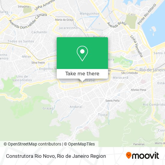 Mapa Construtora Rio Novo