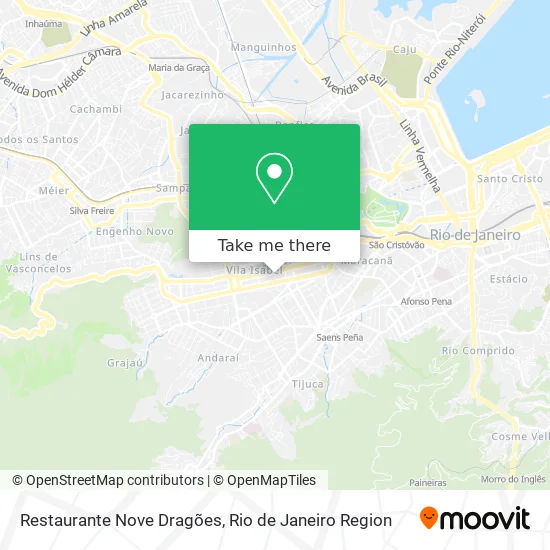 Restaurante Nove Dragões map