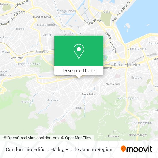 Condominio Edificio Halley map