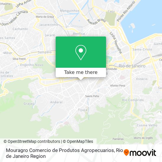 Mouragro Comercio de Produtos Agropecuarios map