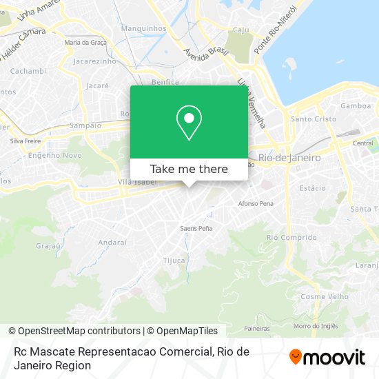 Rc Mascate Representacao Comercial map