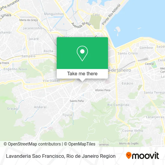 Lavanderia Sao Francisco map