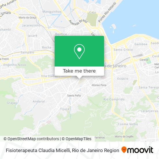 Fisioterapeuta Claudia Micelli map