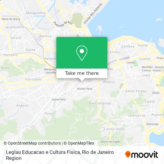 Leglau Educacao e Cultura Fisica map