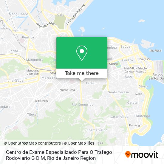 Centro de Exame Especializado Para O Trafego Rodoviario G D M map