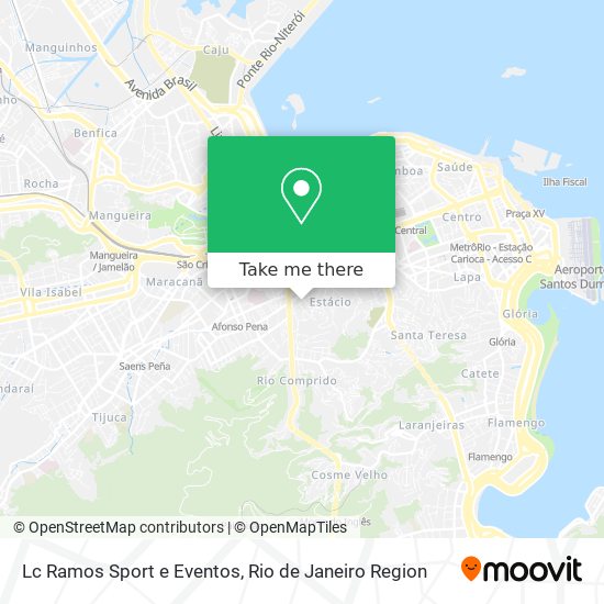 Mapa Lc Ramos Sport e Eventos