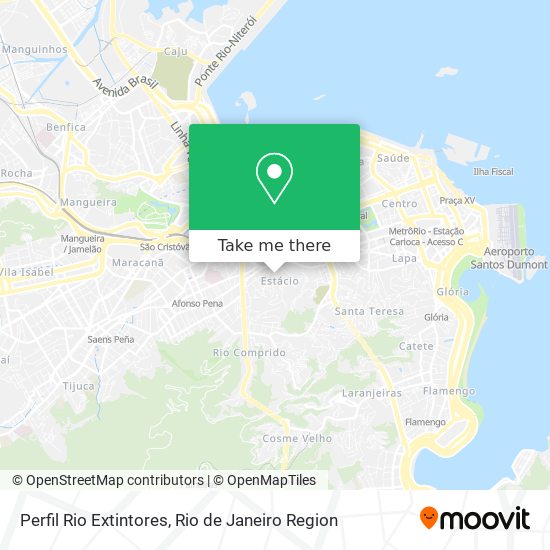 Mapa Perfil Rio Extintores