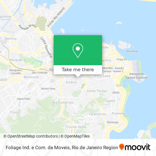 Foliage Ind. e Com. de Moveis map