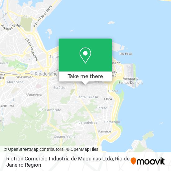 Mapa Riotron Comércio Indústria de Máquinas Ltda