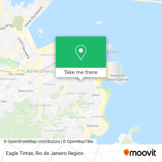 Mapa Eagle Tintas