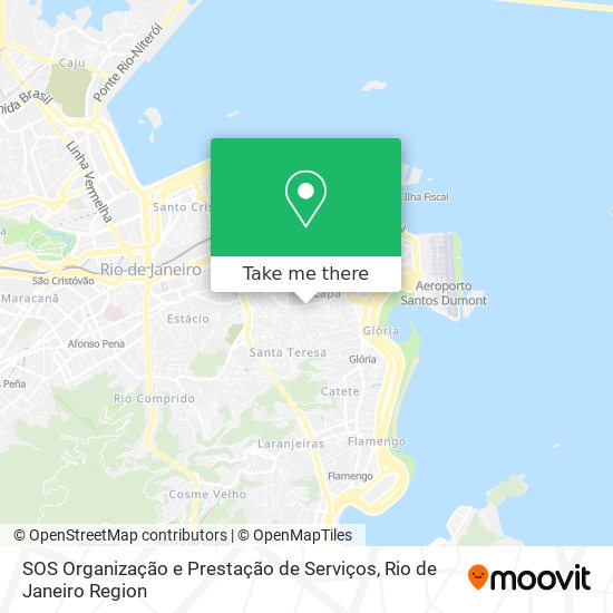 SOS Organização e Prestação de Serviços map