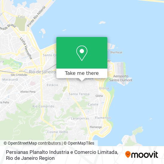 Persianas Planalto Industria e Comercio Limitada map