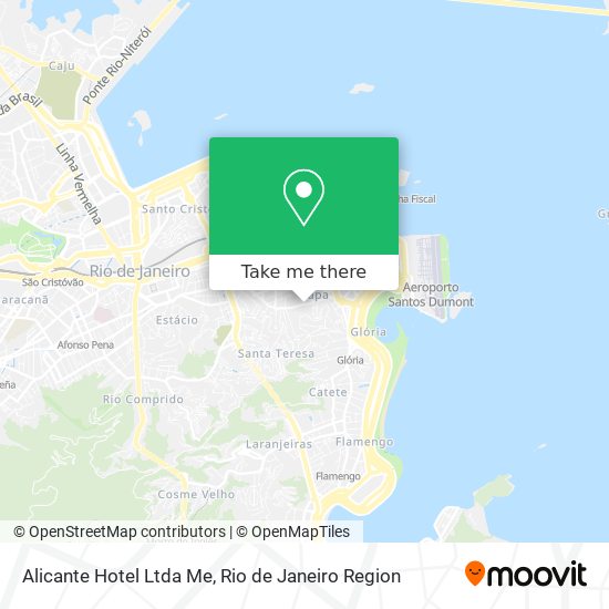 Alicante Hotel Ltda Me map