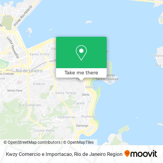 Mapa Kwzy Comercio e Importacao