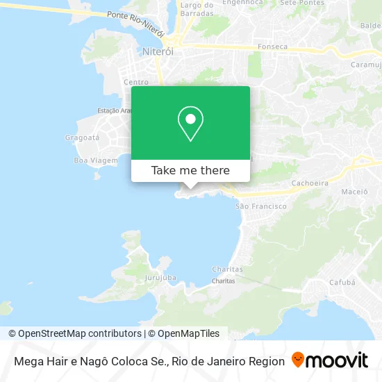 Mega Hair e Nagô Coloca Se. map