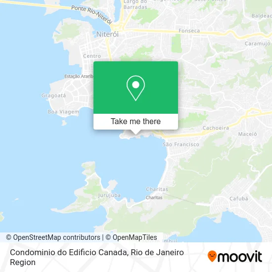 Condominio do Edificio Canada map