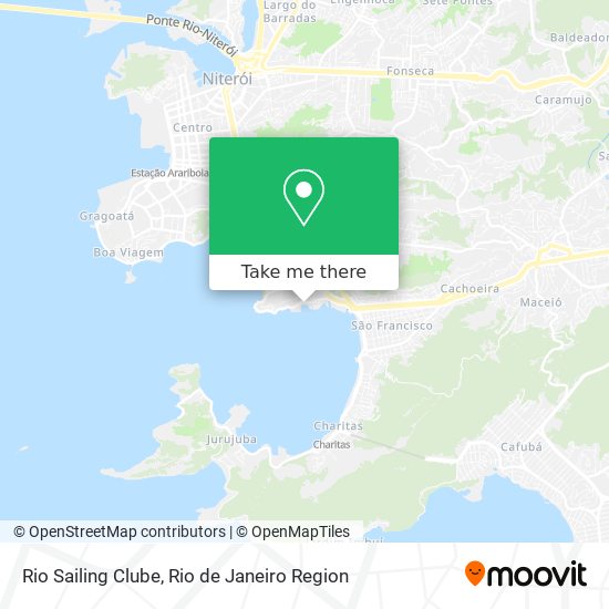 Rio Sailing Clube map