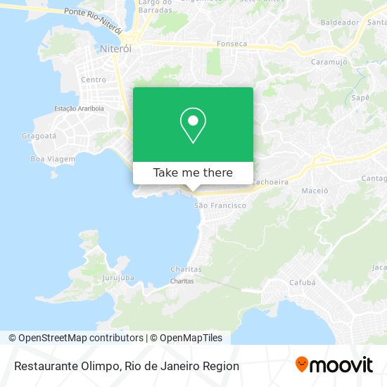 Mapa Restaurante Olimpo