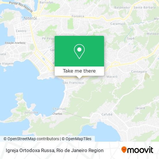 Igreja Ortodoxa Russa map