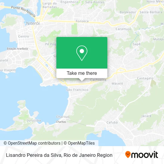 Lisandro Pereira da Silva map