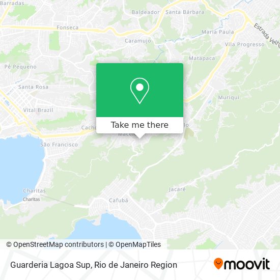 Guarderia Lagoa Sup map