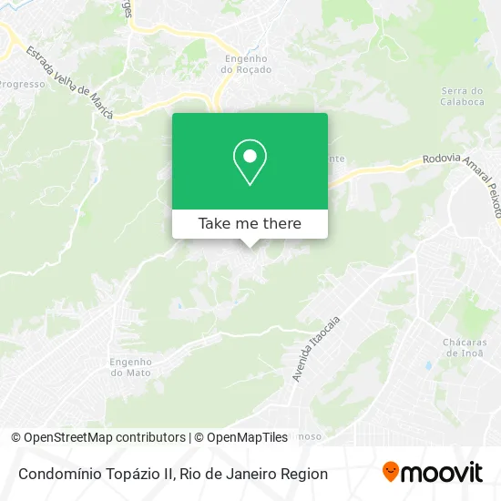 Condomínio Topázio II map