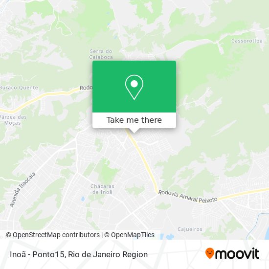 Inoã - Ponto15 map