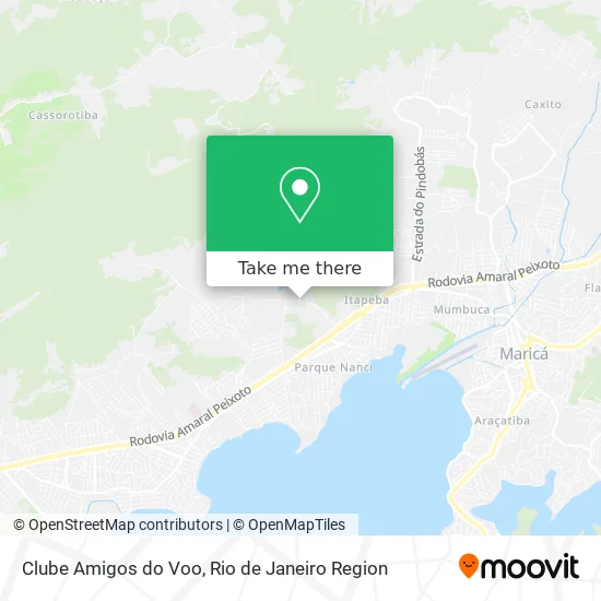 Clube Amigos do Voo map