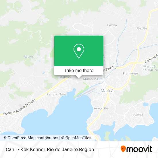 Canil - Kbk Kennel map