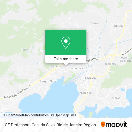 CE Professora Cacilda Silva map