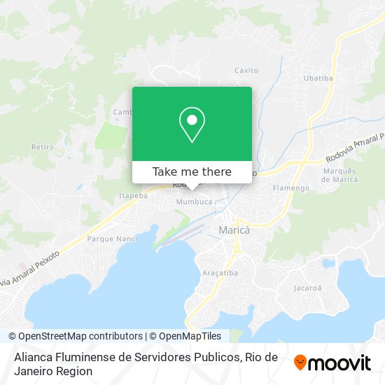 Alianca Fluminense de Servidores Publicos map