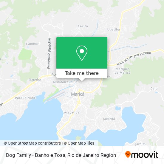 Mapa Dog Family - Banho e Tosa