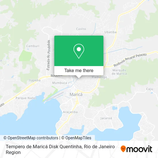Tempero de Maricá Disk Quentinha map