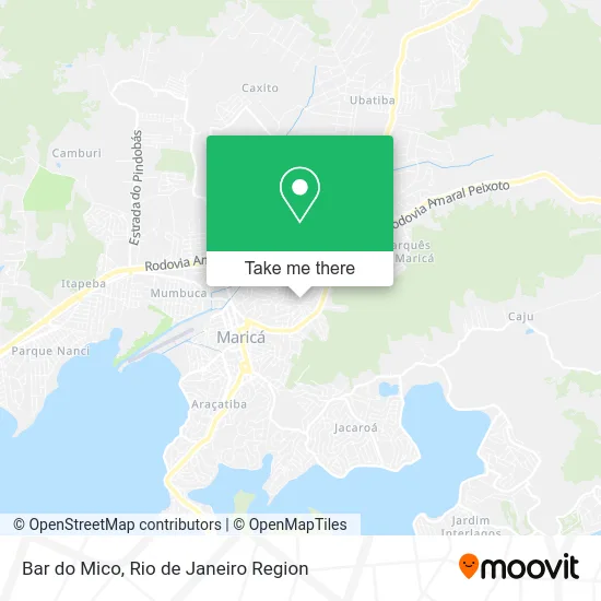 Bar do Mico map